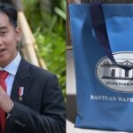 Viral Tas Biru Bertuliskan Bantuan Wapres Gibran untuk Korban Banjir